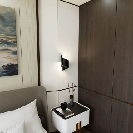 Аплик SPINER 1xG9/8W/230V черен