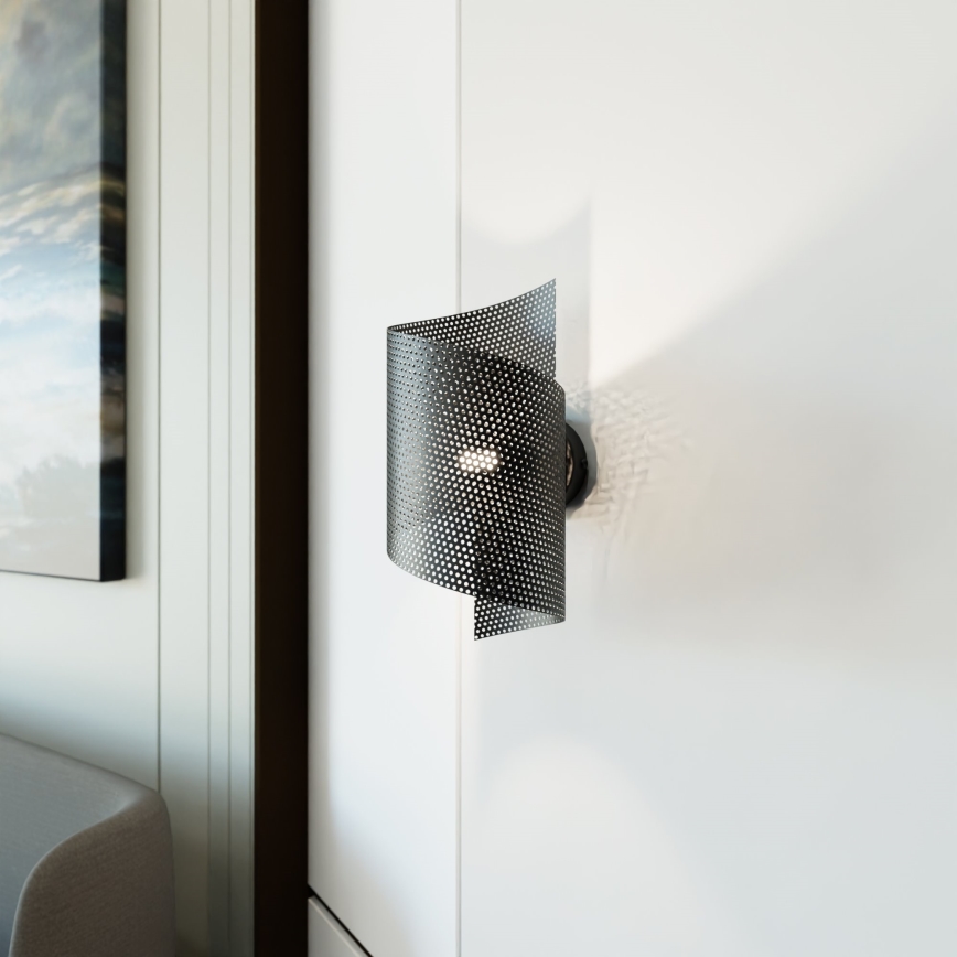 Аплик SPIRAL 1xG9/8W/230V черен