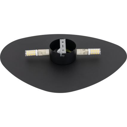 Аплик STONE 2xG9/8W/230V 30x39 см черен