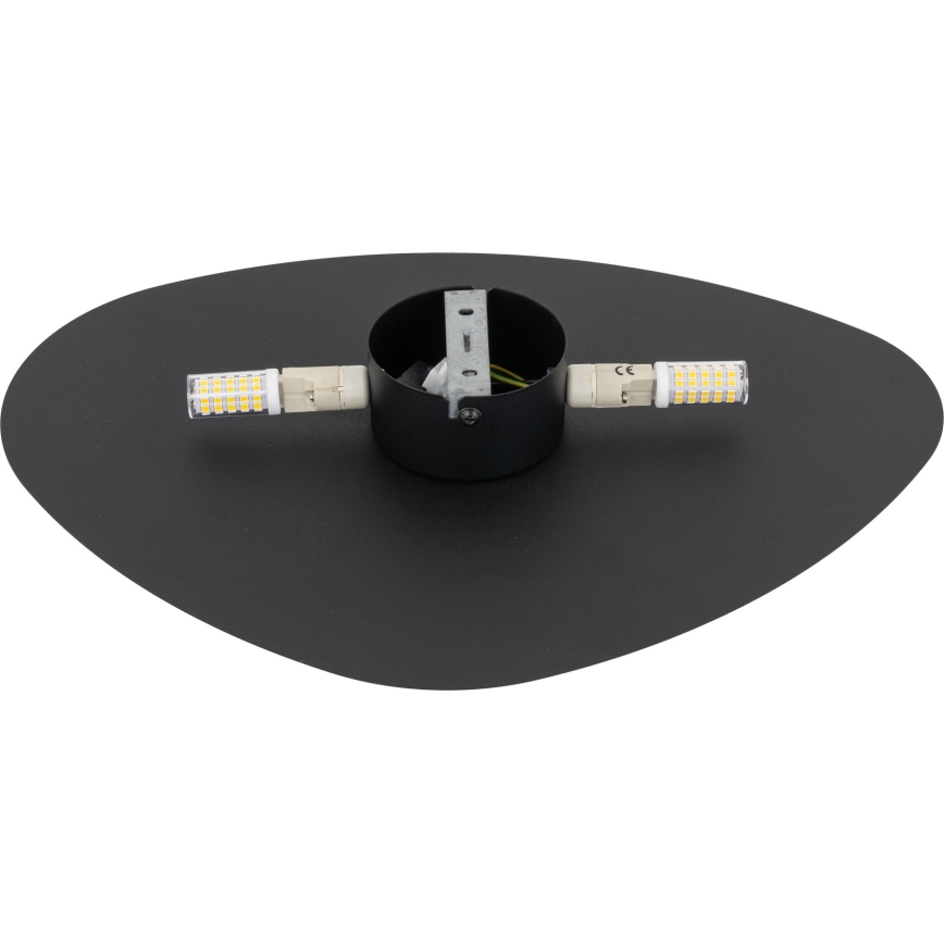 Аплик STONE 2xG9/8W/230V 30x39 см черен