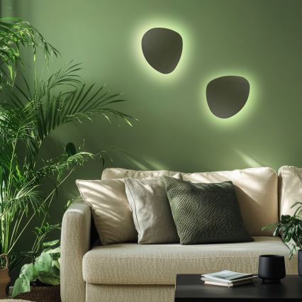 Аплик STONE 2xG9/8W/230V 30x39 см зелен