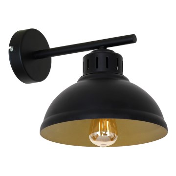 Аплик SVEN 1xE27/15W/230V черен/златист