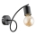 Аплик TANGO 1xE27/15W/230V черен