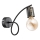 Аплик TANGO 1xE27/15W/230V черен