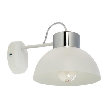 Аплик TEDI 1xE27/60W/230V бял/лъскав хром