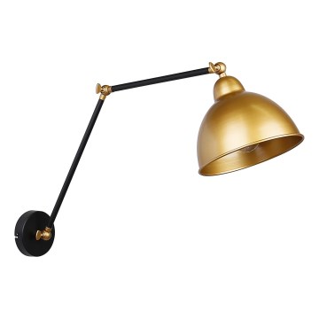 Аплик TRUCK 1xE27/40W/230V златист/черен