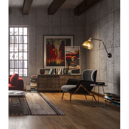 Аплик TRUCK 1xE27/40W/230V златист/черен