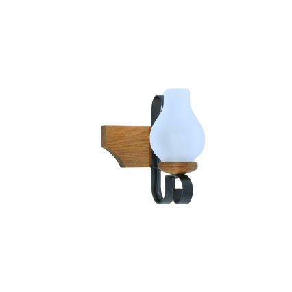 Аплик VELA 1xE14/40W/230V бук - FSC сертифицирано