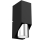 Аплик WALL 1xGU10/8W/230V черен/лъскав хром