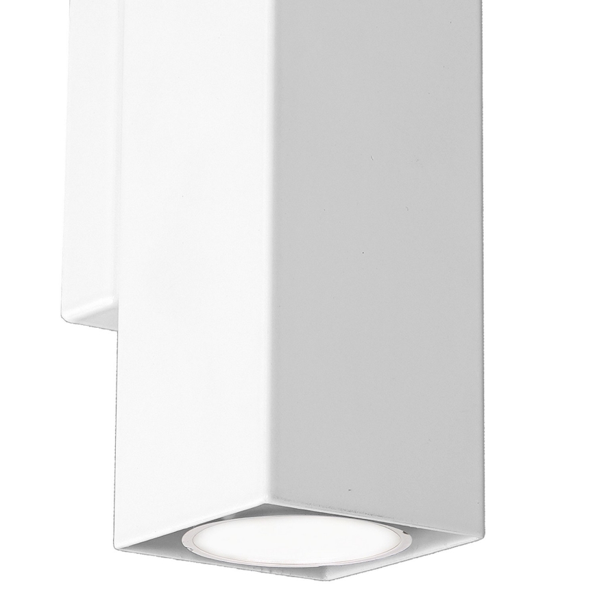 Аплик WALL 2xGU10/8W/230V бял