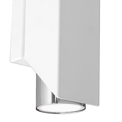 Аплик WALL 2xGU10/8W/230V бял/лъскав хром
