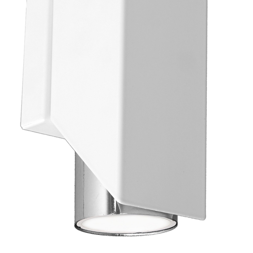 Аплик WALL 2xGU10/8W/230V бял/лъскав хром