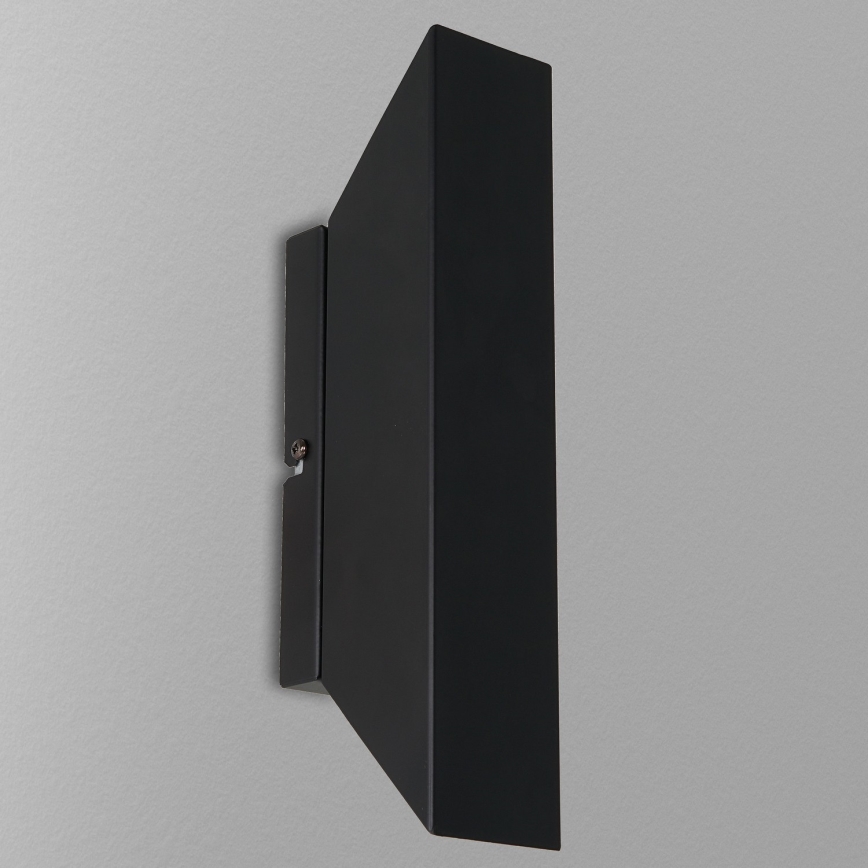 Аплик WALL 2xGU10/8W/230V черен