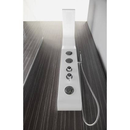 Aqualine - Душ панел YUKI матово бяло