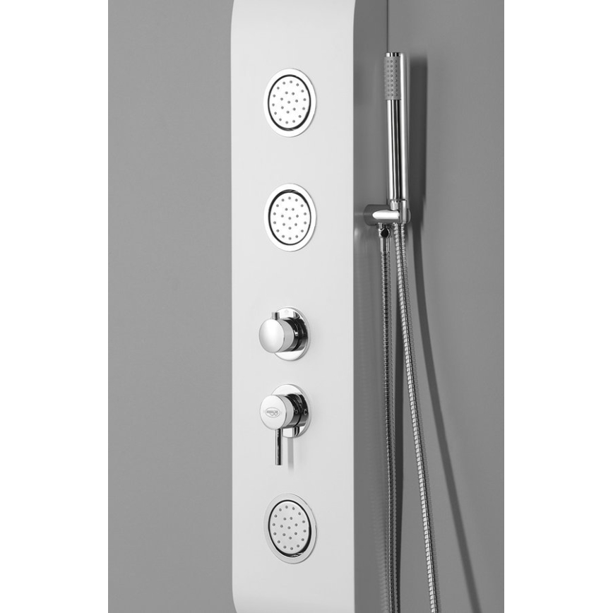 Aqualine - Душ панел YUKI матово бяло