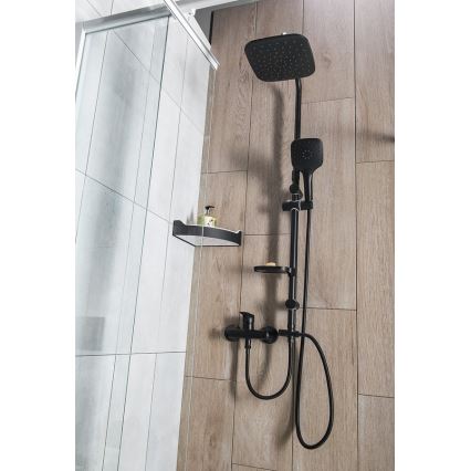 Aqualine - Душ комплект KERA матов черен