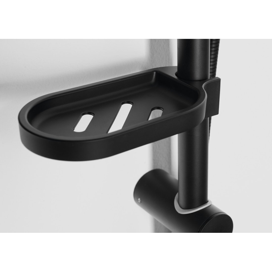 Aqualine - Душ комплект KERA матов черен