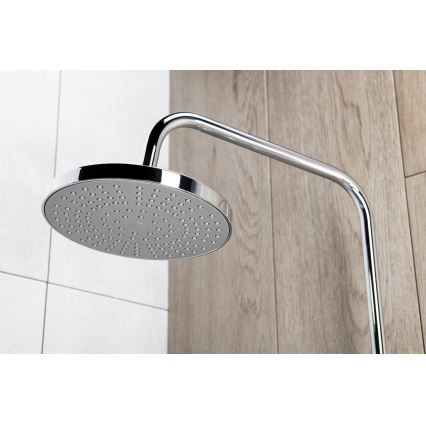 Aqualine - Душ комплект с термостатичен смесител LIGA лъскав хром