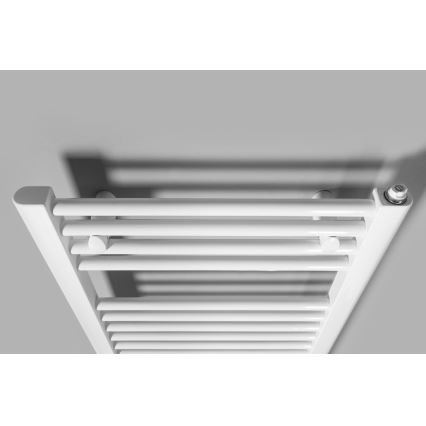 Aqualine - Електрическо оборудване за баня радиатор DIRECT-E 400W/230V 132 см бял прав