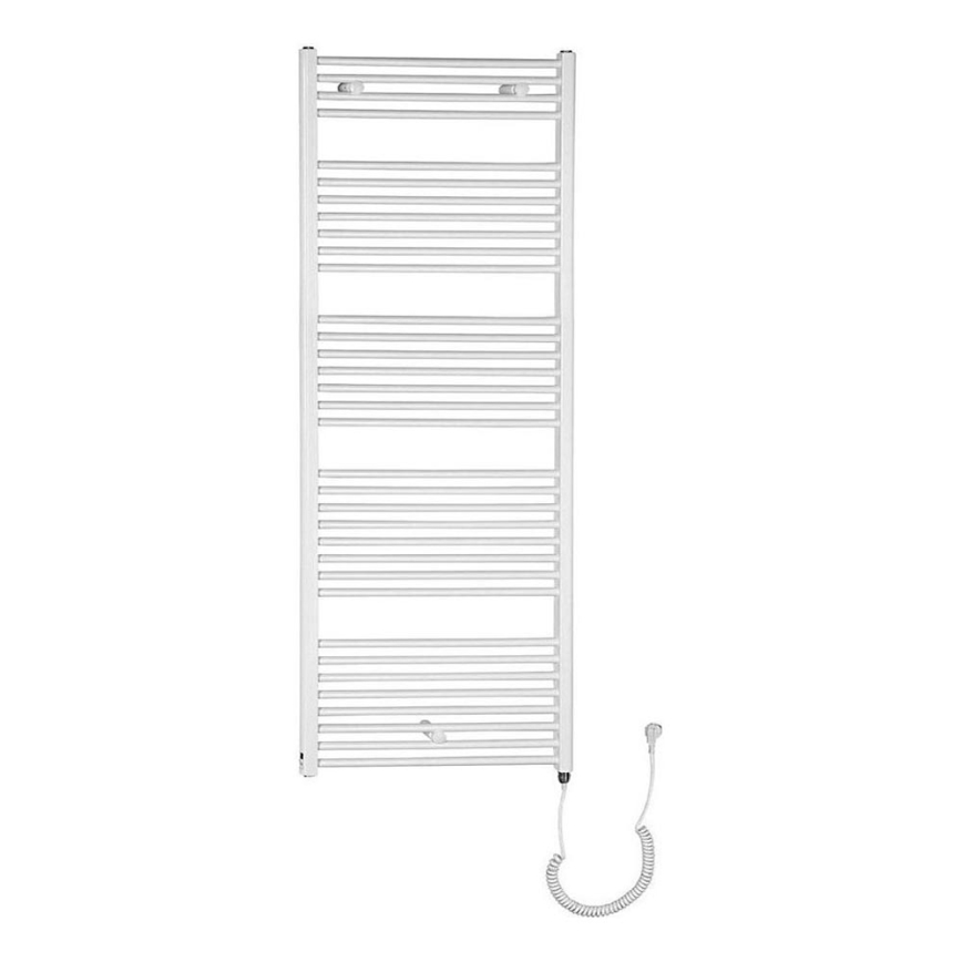 Aqualine - Електрическо оборудване за баня радиатор DIRECT-E 800W/230V 168 см бял прав