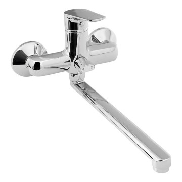 Aqualine - Мивка/кранче за баня LOTTA лъскав хром