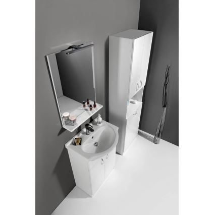 Aqualine - Огледало BETA 50x70 см бяло