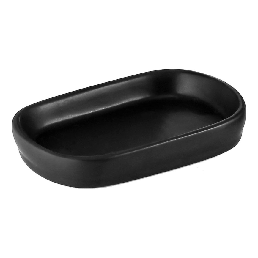 Aqualine - Сапунерка NERO керамика/черен