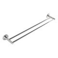 Aqualine - Стенна закачалка за кърпи SAMBA 12x63 см лъскав хром