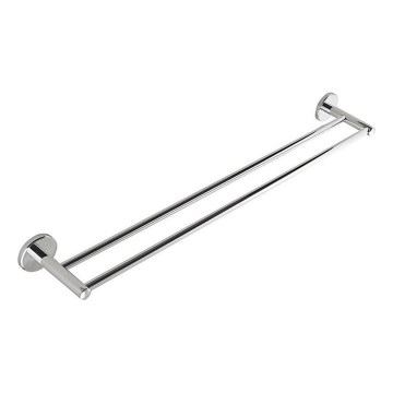 Aqualine - Стенна закачалка за кърпи SAMBA 12x63 см лъскав хром