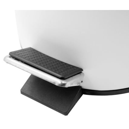 Aqualine - Кош за отпадъци SIMPLE LINE 3 л матов бял