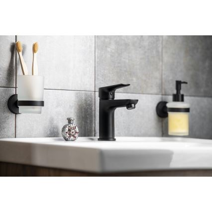 Aqualine - Кран за мивка LOTTA матов черен