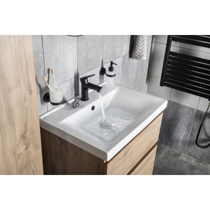 Aqualine - Кран за мивка LOTTA матов черен