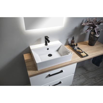 Aqualine - Кран за мивка LOTTA матов черен