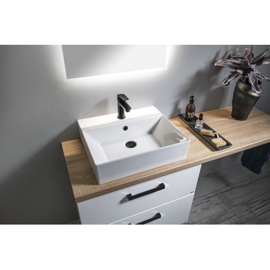 Aqualine - Кран за мивка LOTTA матов черен