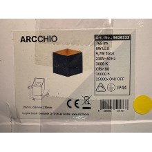 Arcchio - LED Екстериорен аплик ALIMA LED/8W/230V IP44