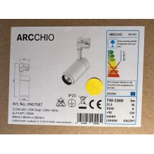 Arcchio - LED Спот за релсова система NANNA LED/21,5W/230V