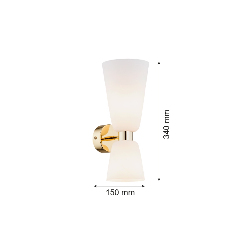 Argon 1034 - Аплик RENO 2xE14/7W/230V