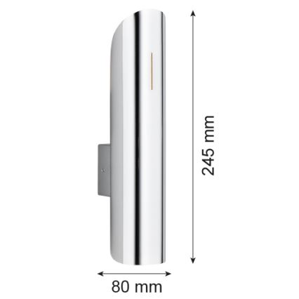 Argon 1038 - Аплик AKRON 2xG9/5W/230V