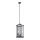 Argon 1253 - Висящ полилей BODRUM 3xE27/15W/230V черен