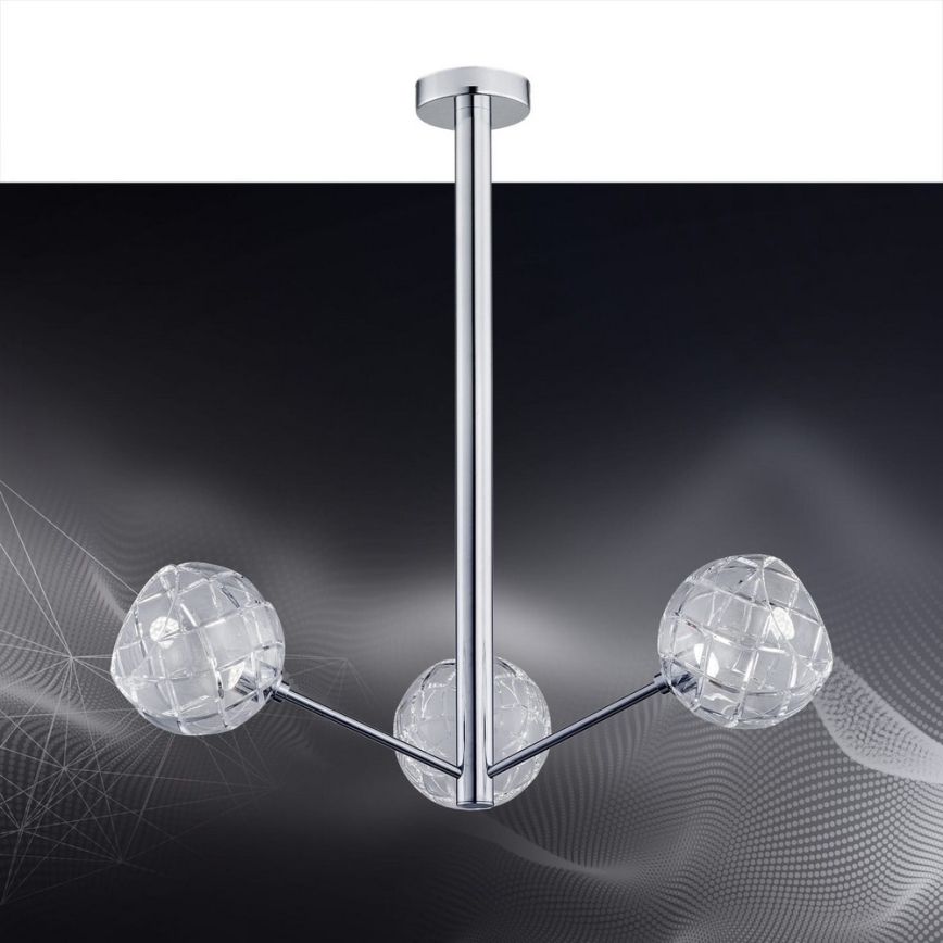 Argon 1358 - LED Полилей на пръчка BELLUNO 3xLED/5W/230V