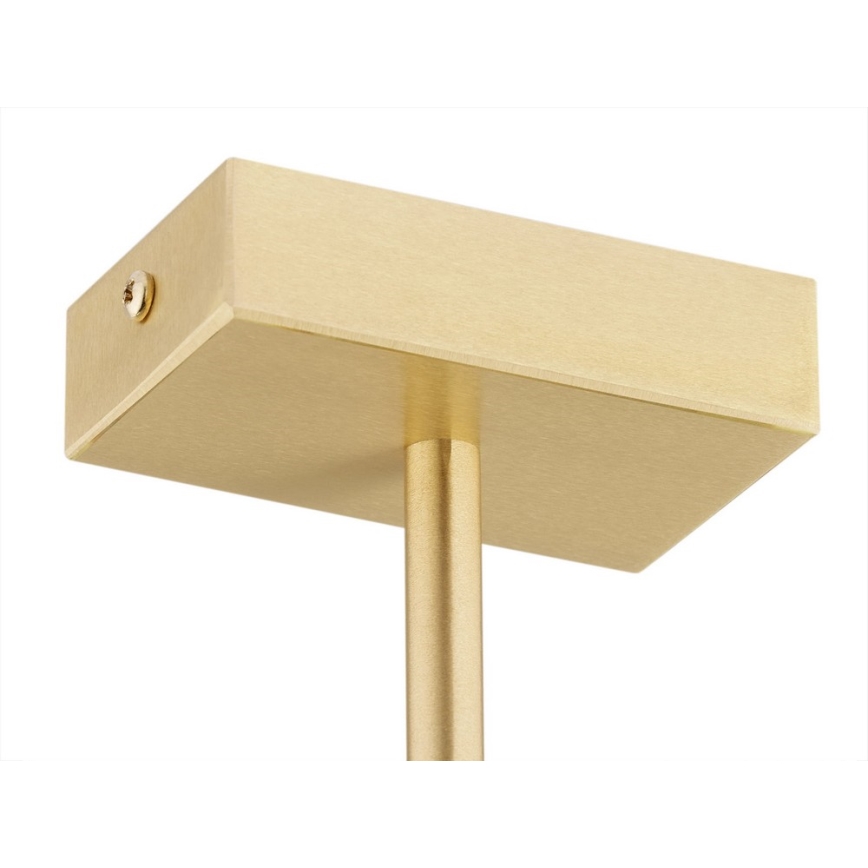 Argon 1767 - Полилей FREEMONT 4xE27/15W/230V златист/бял/черен