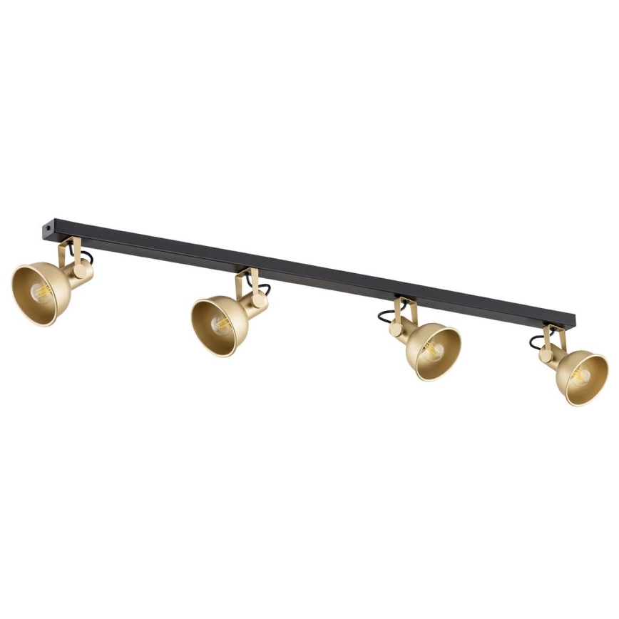 Argon 1801 - Спот LENORA 4xE14/7W/230V златиста/черна
