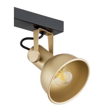 Argon 1801 - Спот LENORA 4xE14/7W/230V златиста/черна