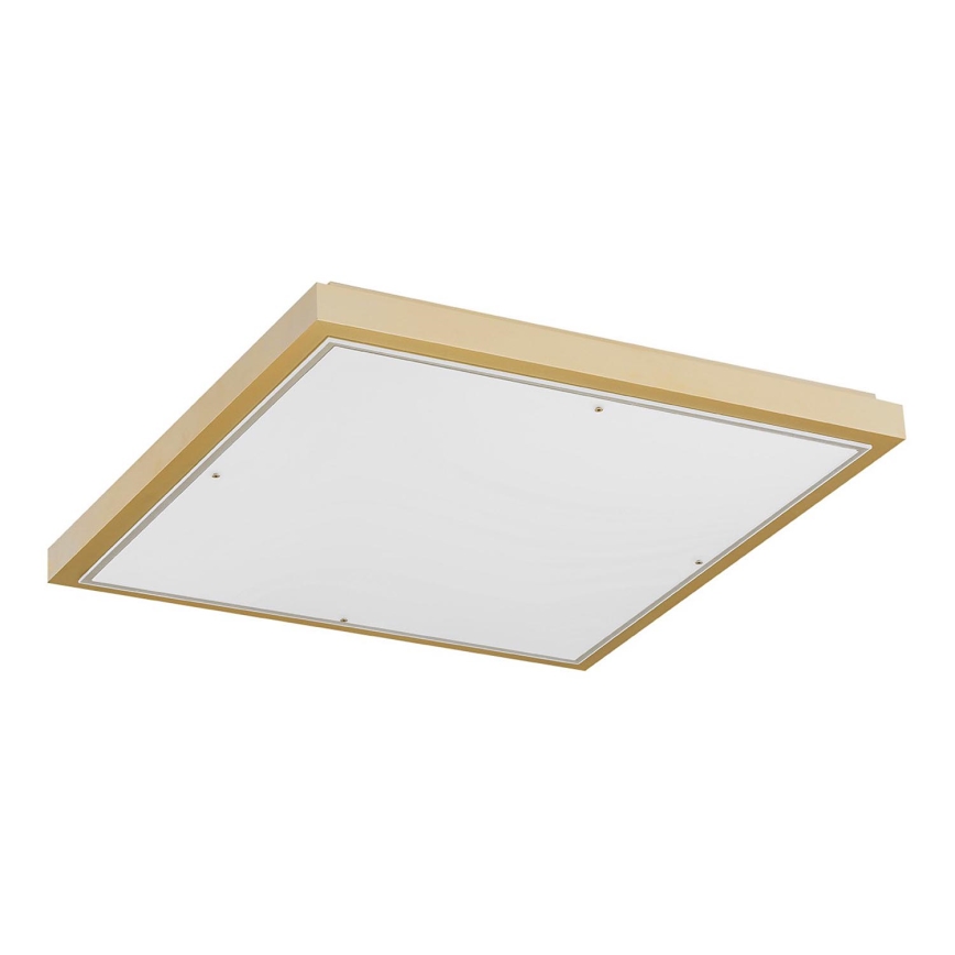 Argon 1816 - Плафон CARLSON 4xE27/15W/230V 60x60 см златист
