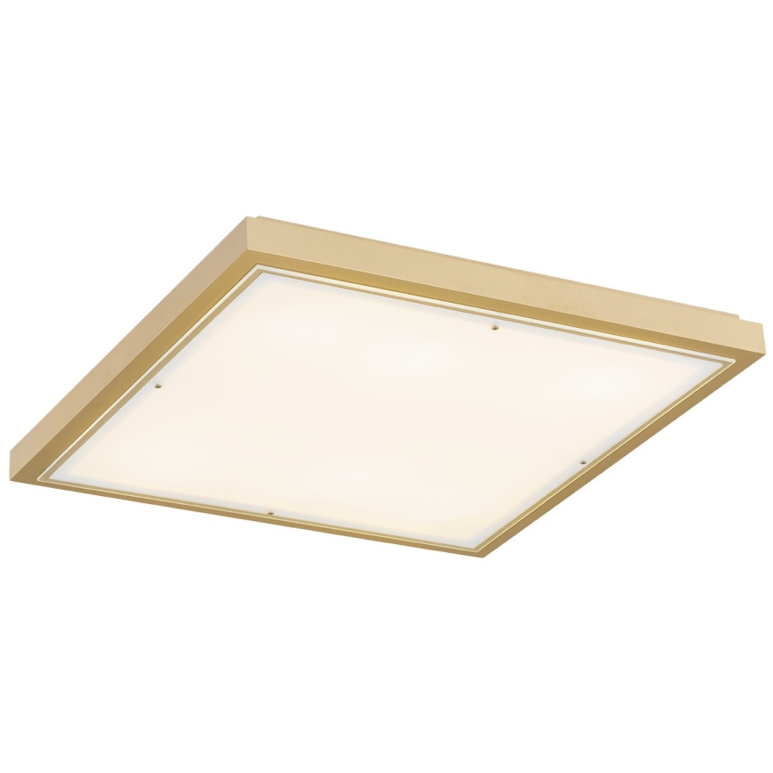 Argon 1816 - Плафон CARLSON 4xE27/15W/230V 60x60 см златист