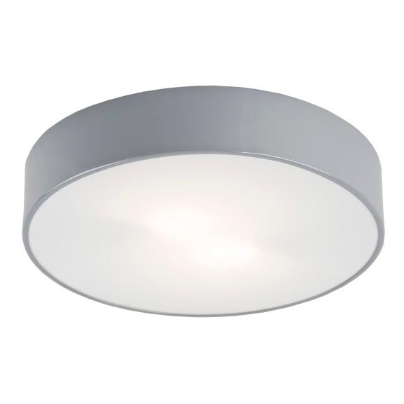 Argon 2083 - Плафон DARLING 5xE27/15W/230V Ø 60 см сив