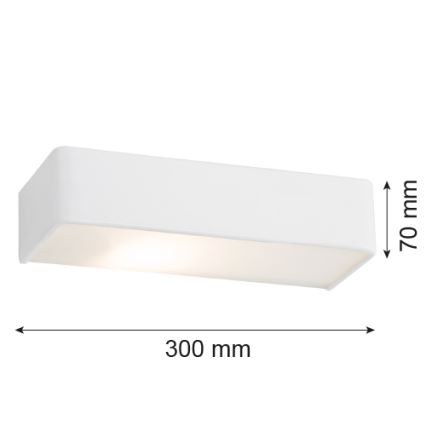Argon 3072 - Аплик RODAN 1xE27/15W/230V