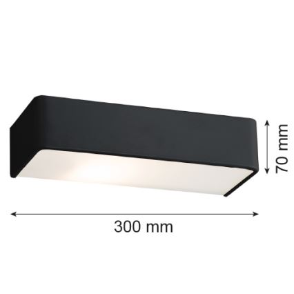 Argon 3075 - Аплик RODAN 1xE27/15W/230V