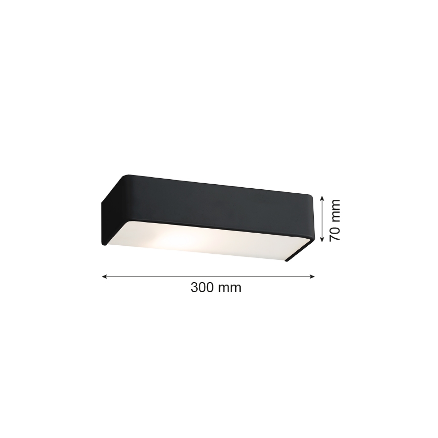 Argon 3075 - Аплик RODAN 1xE27/15W/230V