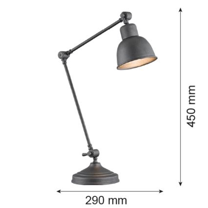Argon 3195 - Настолна лампа EUFRAT 1xE27/15W/230V